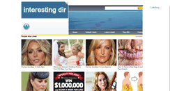 Desktop Screenshot of interesting-dir.com